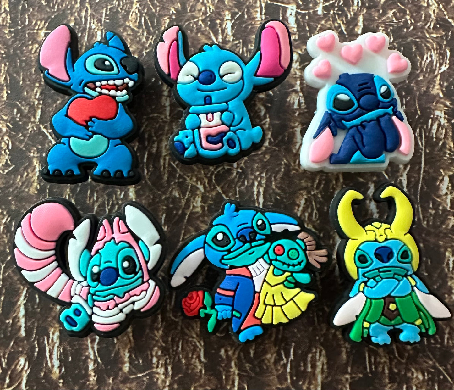 Stitch Shoe Charm Set