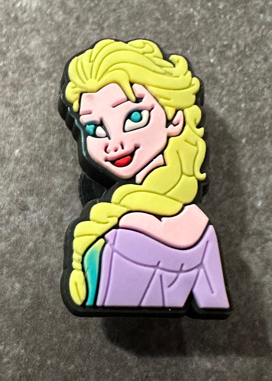Queen Elsa shoe charm