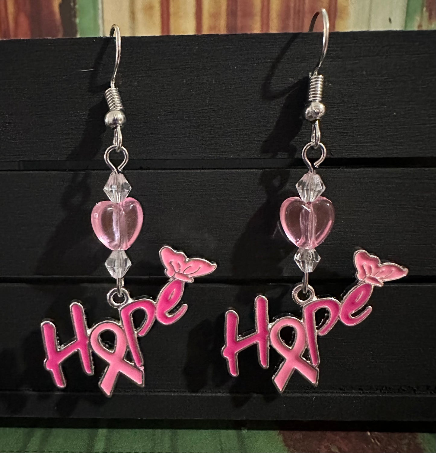 Breast Cancer Awareness Earrings