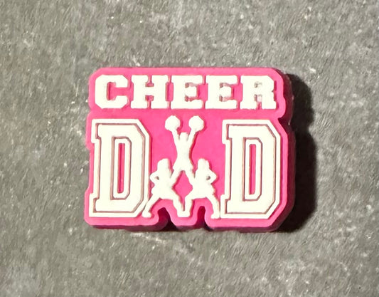 Cheer Dad shoe charm