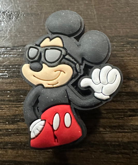 M Mouse Shoe Charm