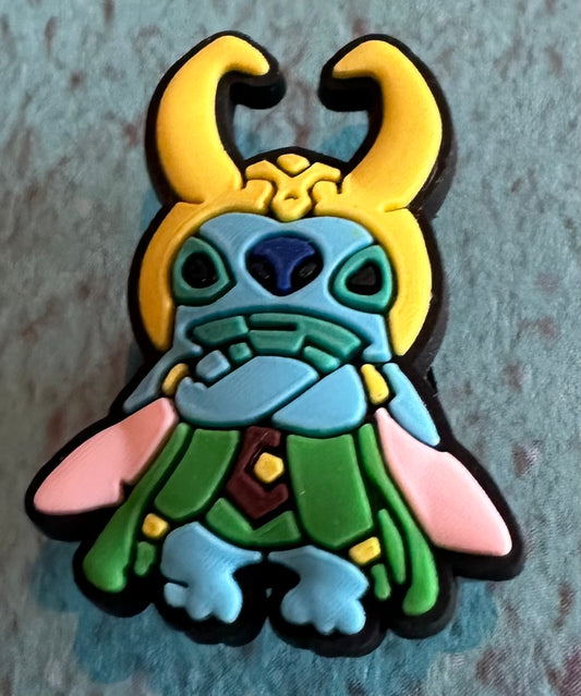 Stitch shoe charm
