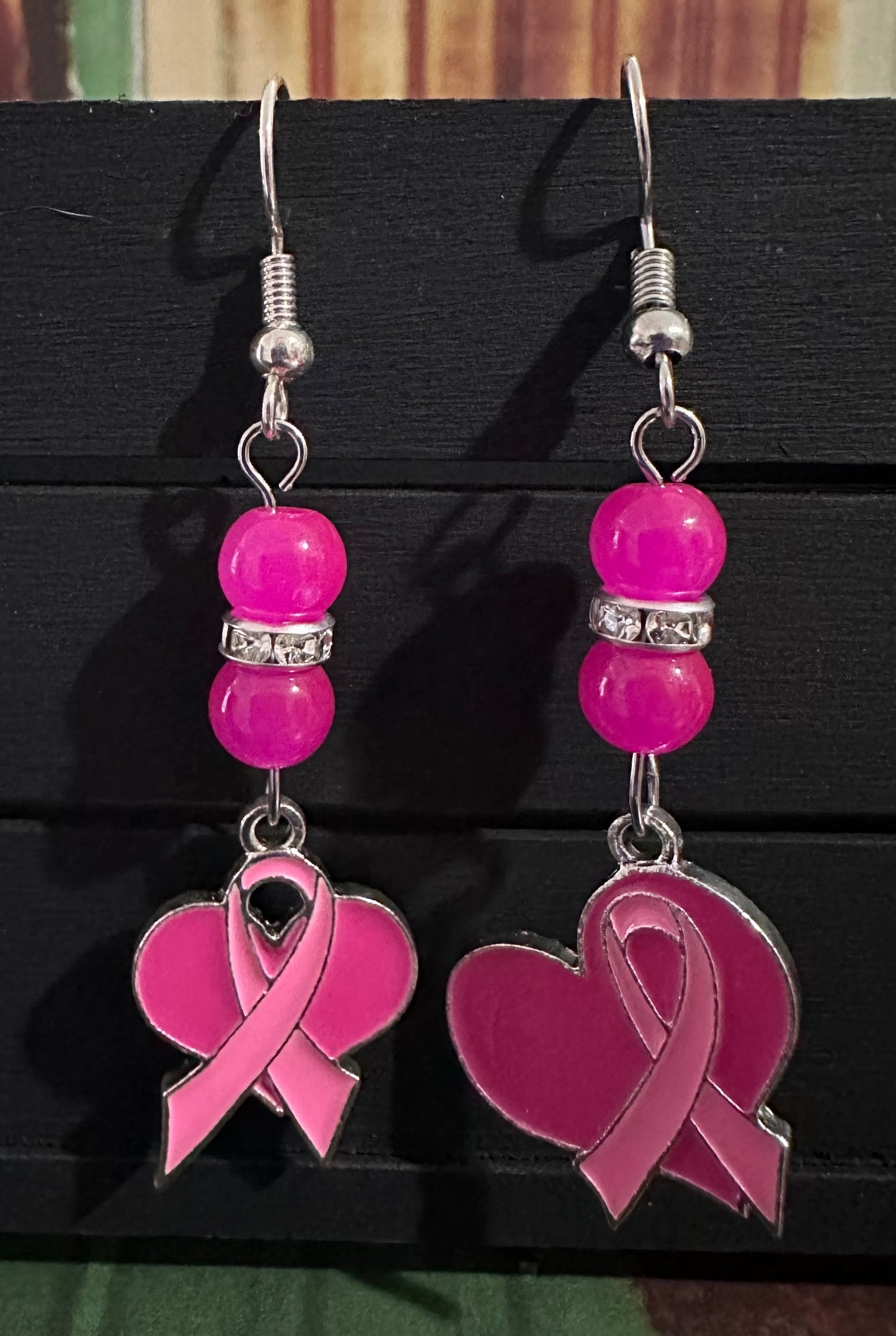 Breast Cancer Awareness Earrings