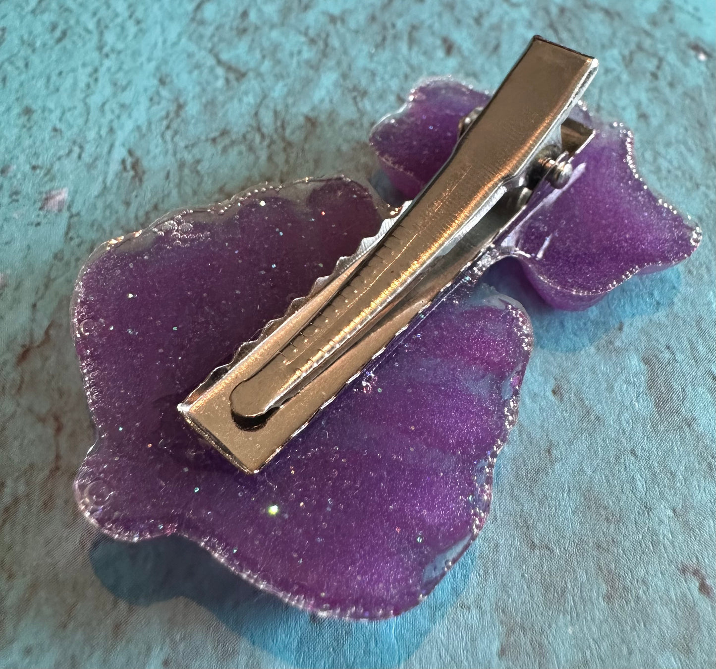 Skeleton torso Resin Hair barrette