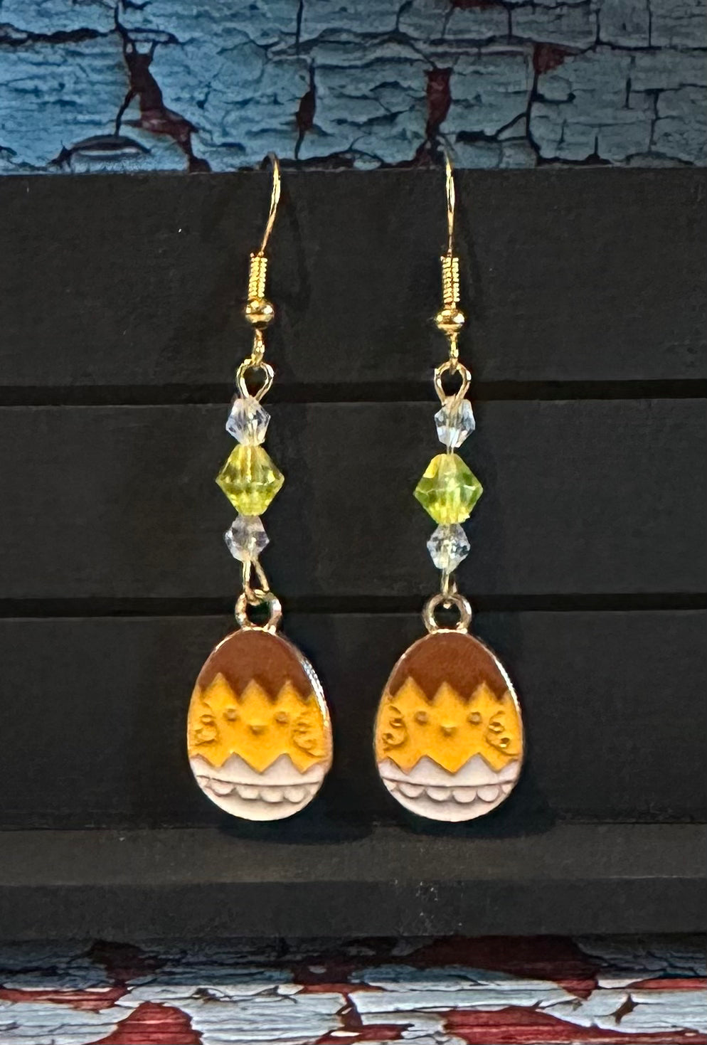Easter Egg Charm Earrings