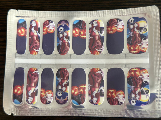 Halloween NBC Nail Polish Strips