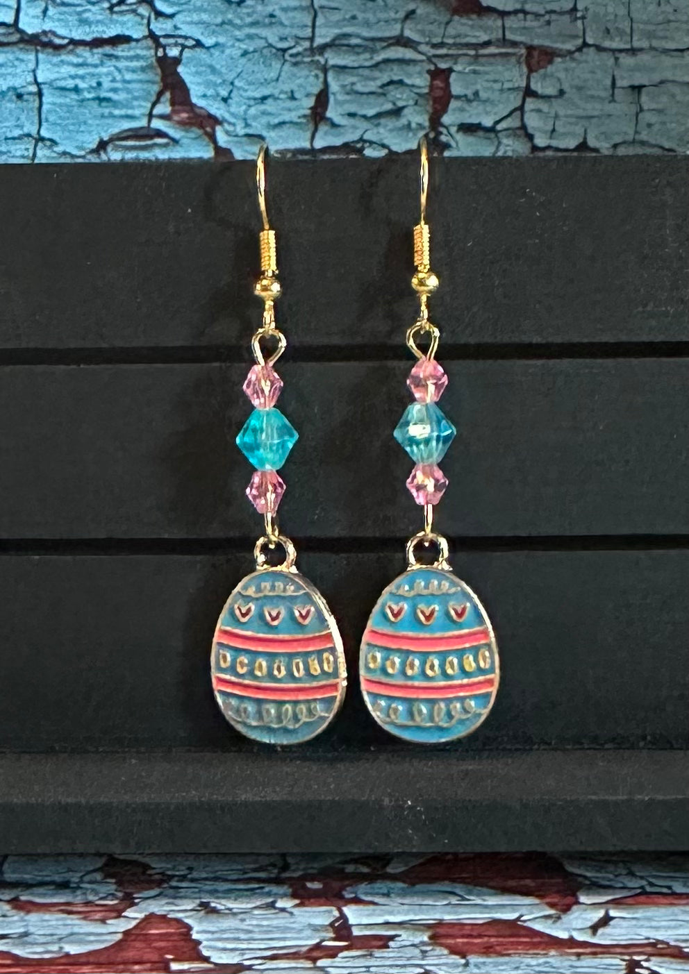 Easter Egg Charm Earrings