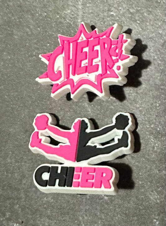 Cheer shoe charm set