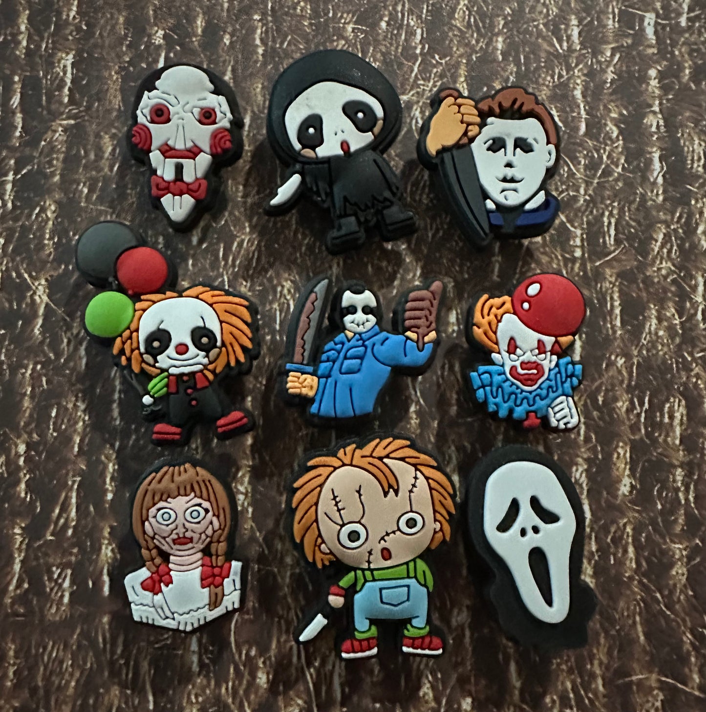 Horror Shoe Charm Set