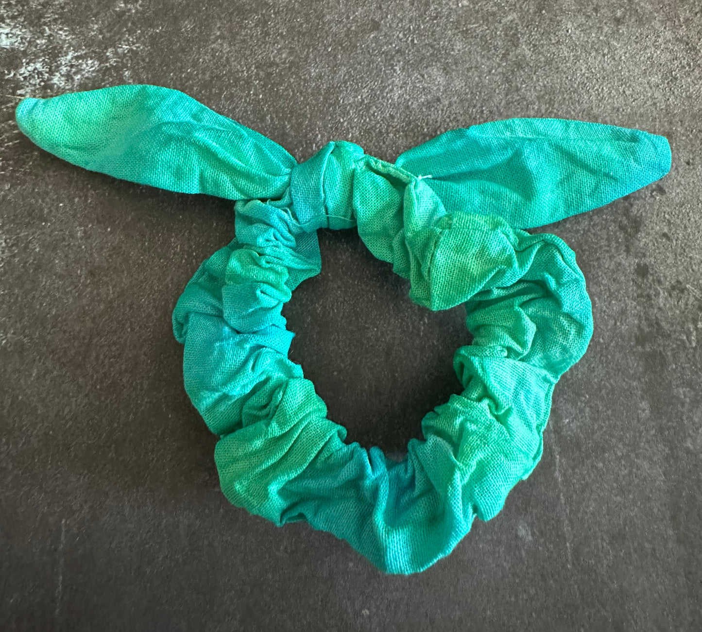 Tie-Dye Bow Scunchy