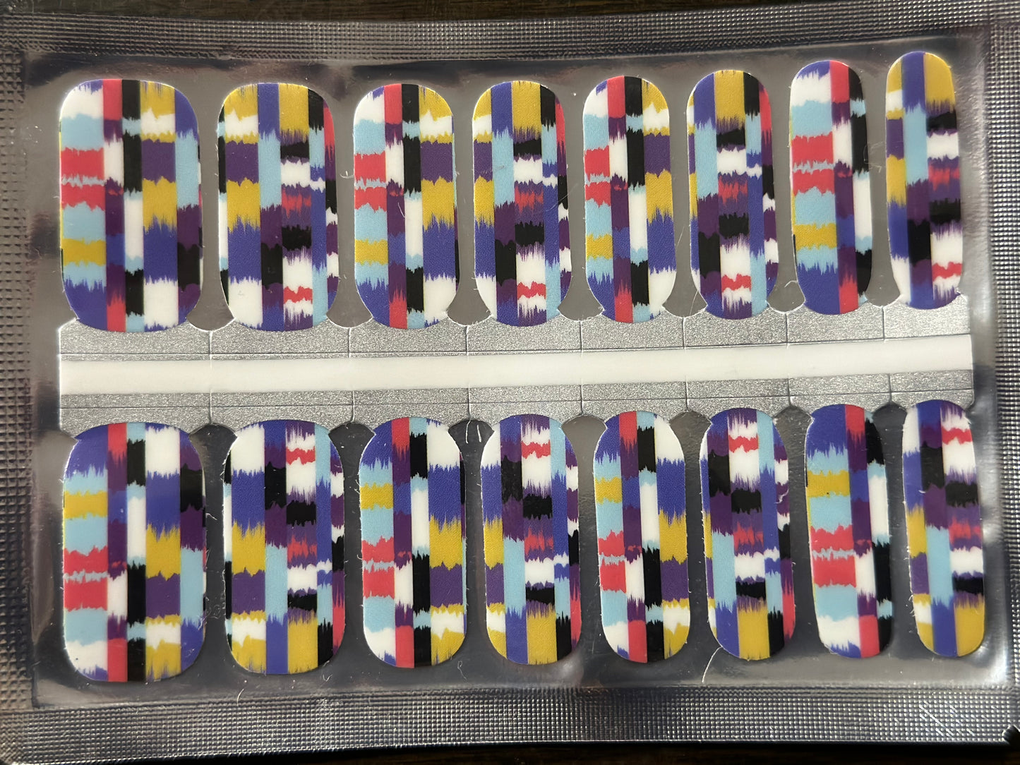 Abstract Paint Nail Polish Strips
