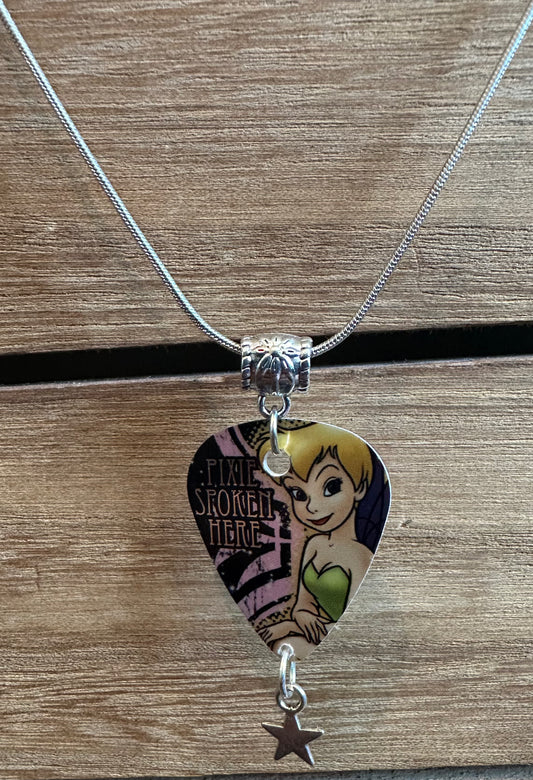 TB Pixie spoken here Necklace