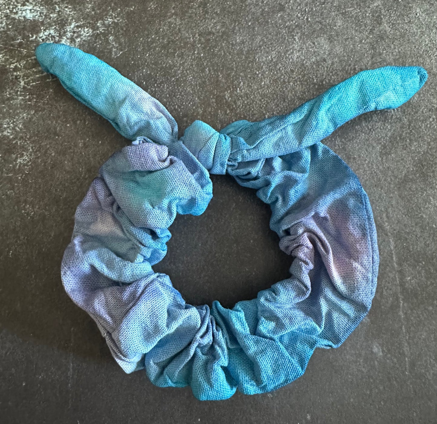 Tie-Dye Bow Scunchy