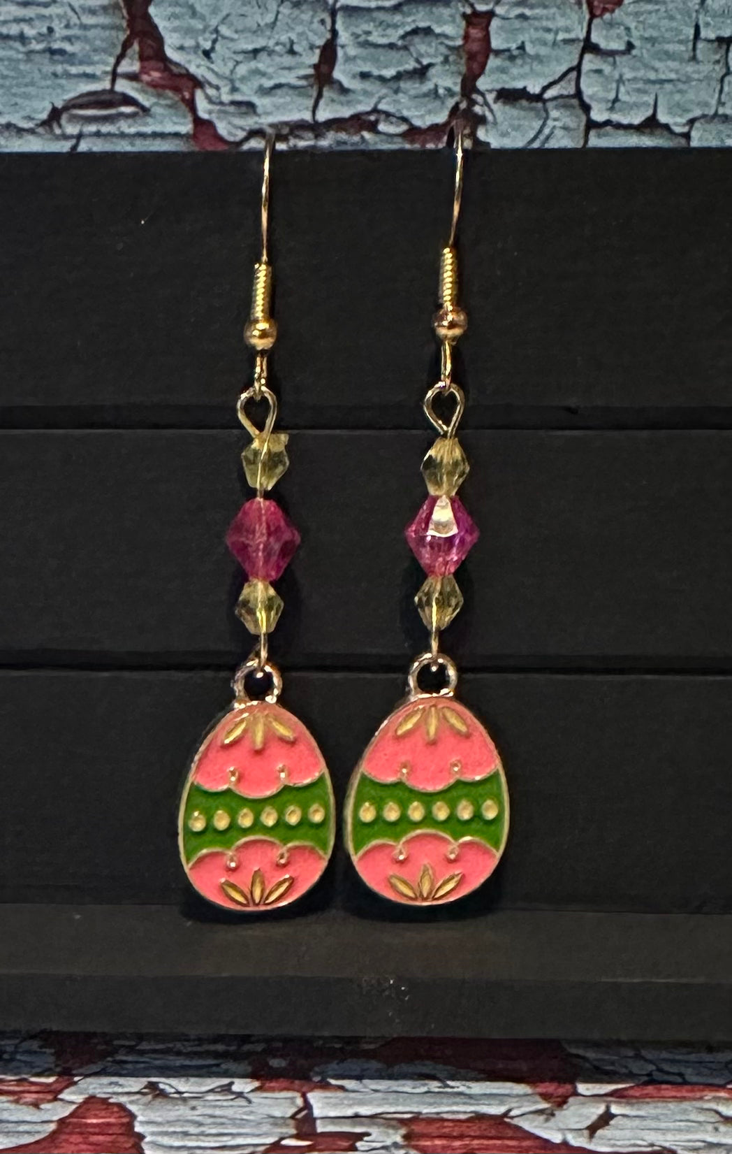 Easter Egg Charm Earrings