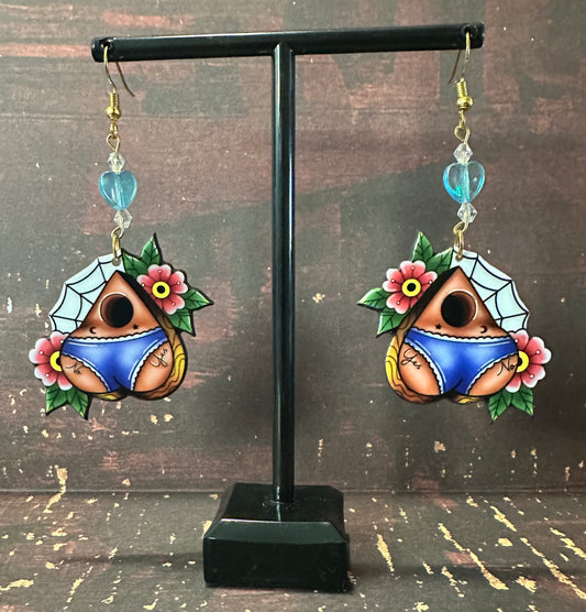 Ouija Booty Earrings
