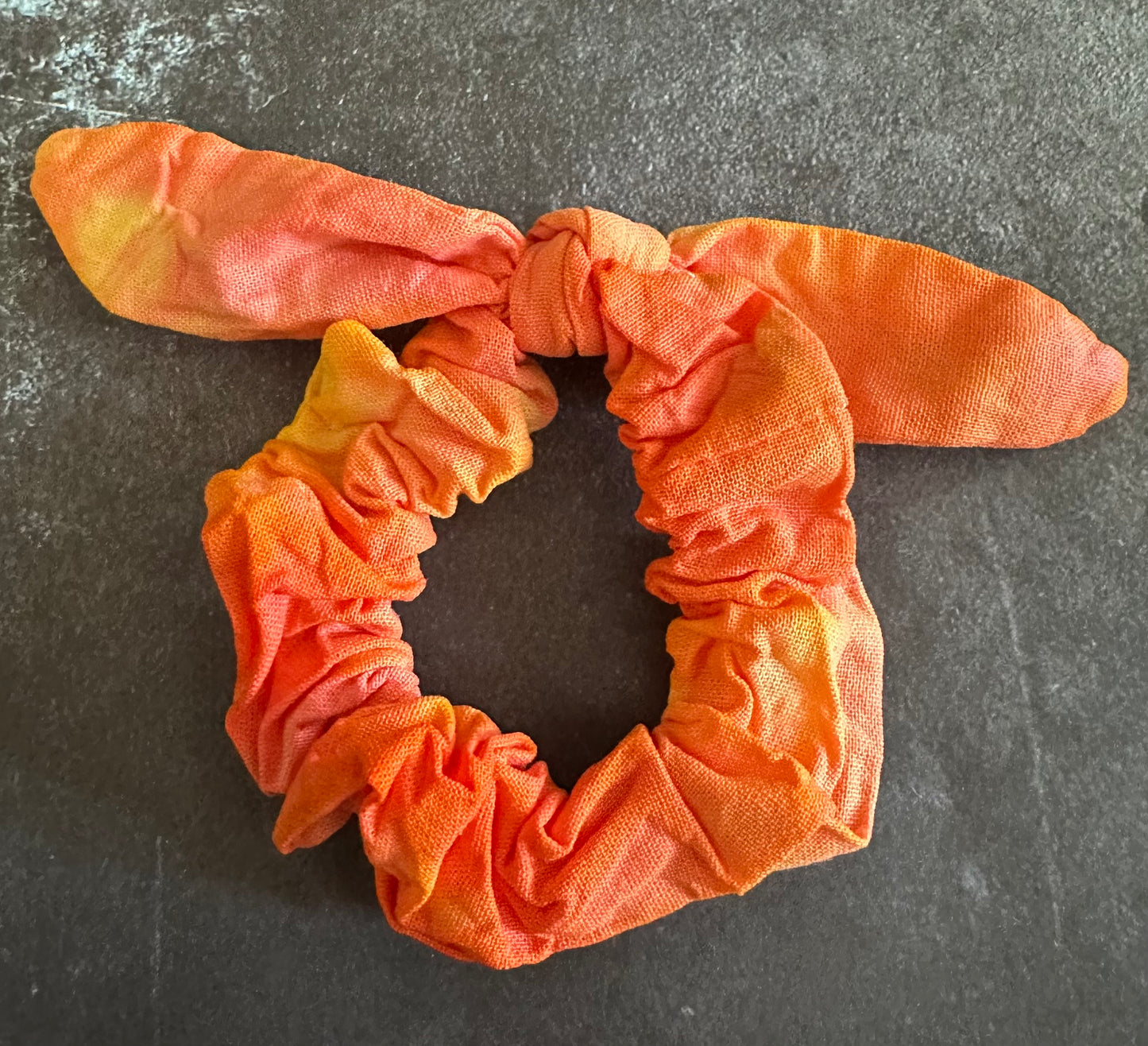 Tie-Dye Bow Scunchy