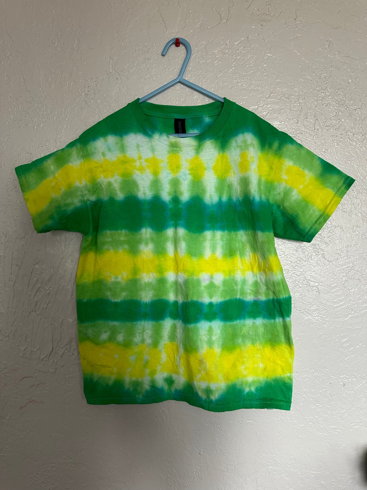 Green Accordion Tie-Dye Tee