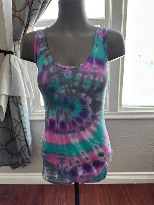 Spiral Tie-Dye Tank top