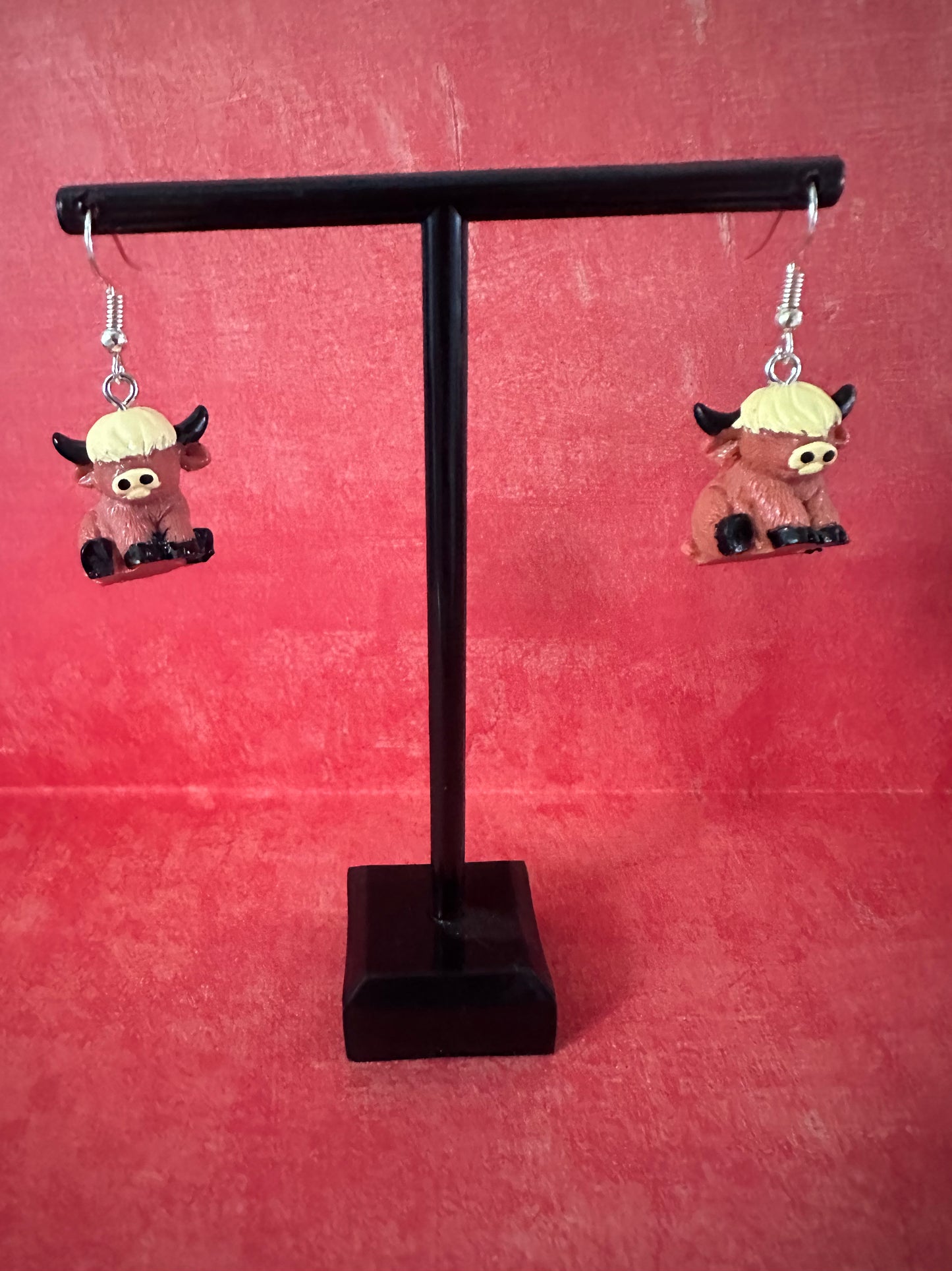 Highland Cow Earrings