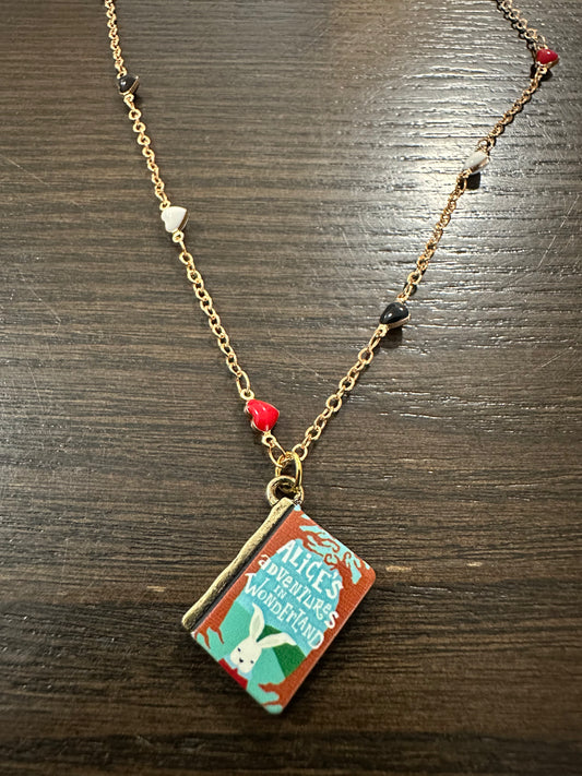 Alice’s Adventures in wonderland necklace