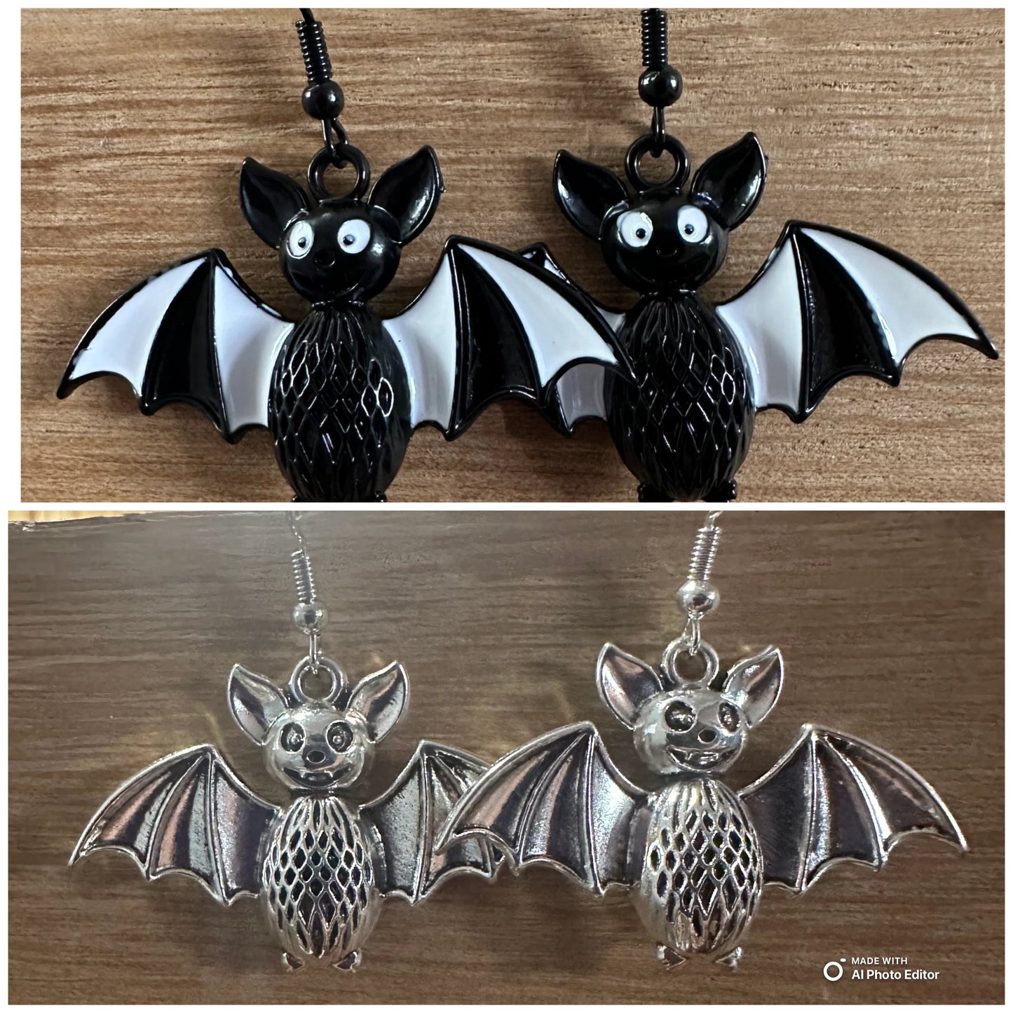 Happy Bat earrings