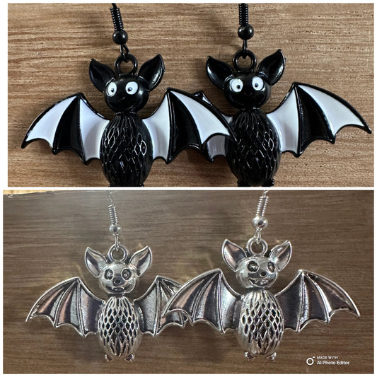 Happy Bat earrings