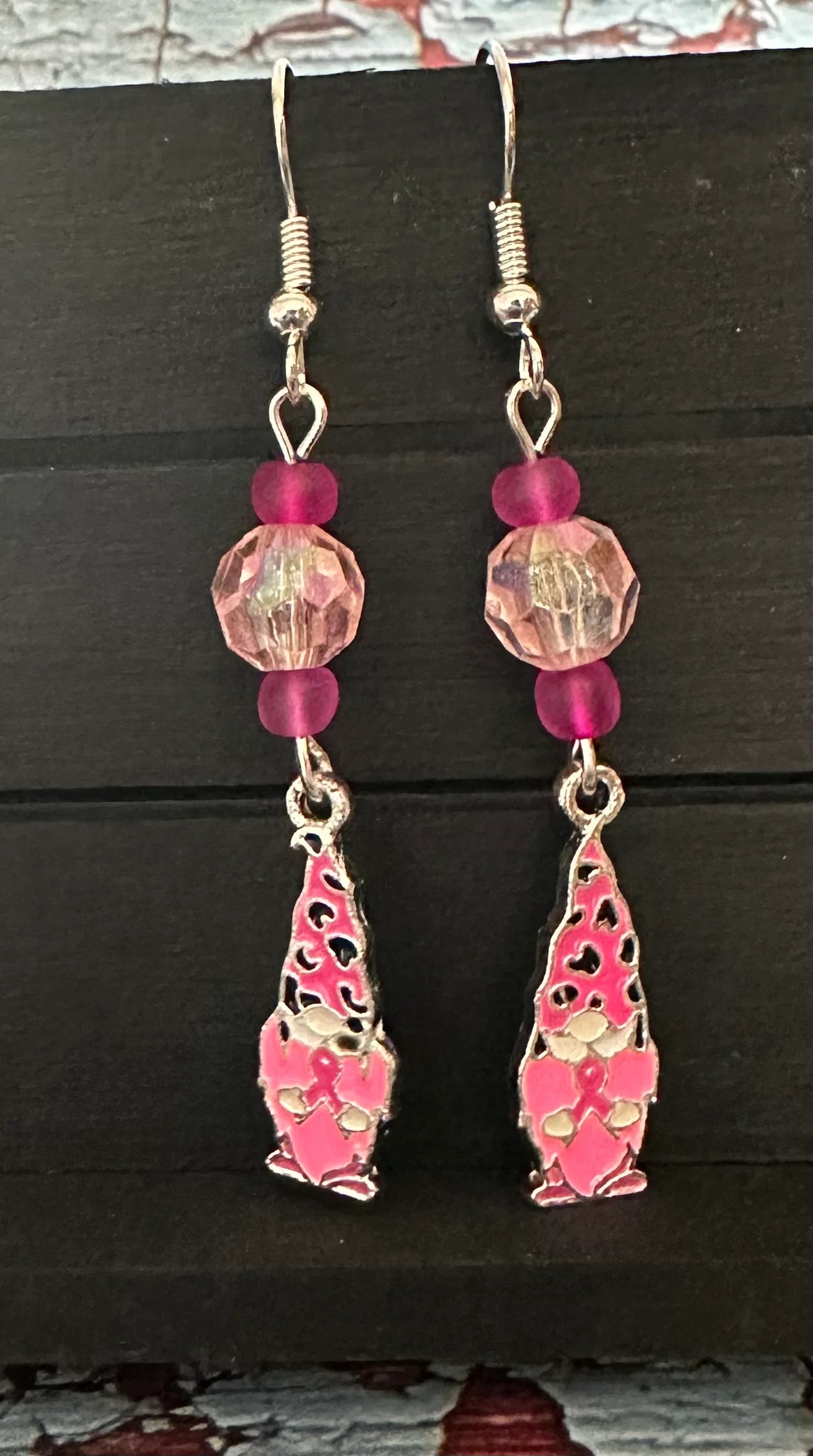 Breast Cancer Awareness Earrings