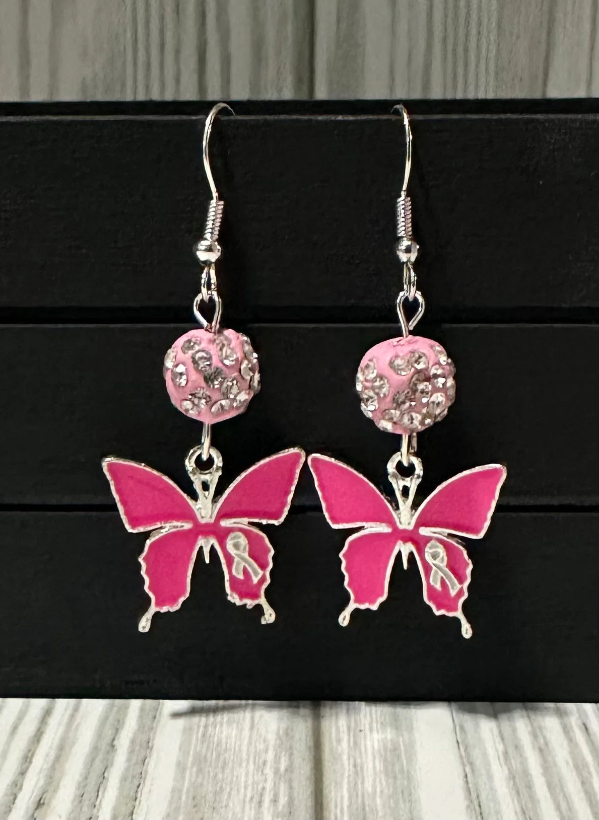 Breast Cancer Awareness Earrings