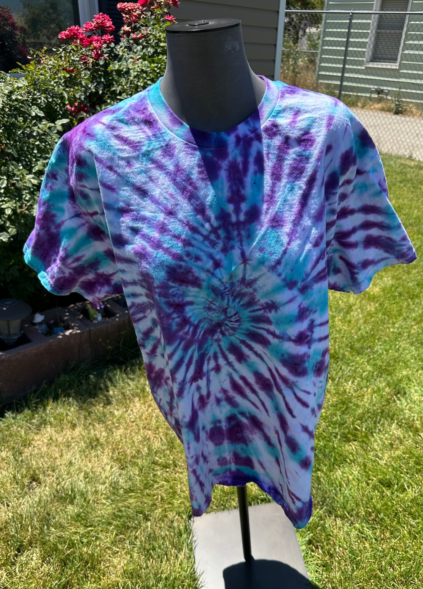 Grape audacious swirl Tie-Dye