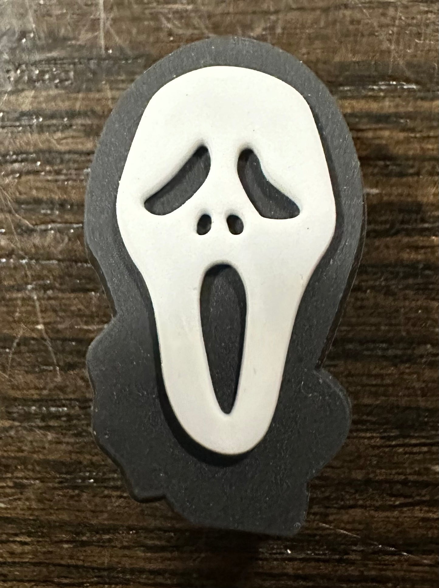 Ghostface shoe charm