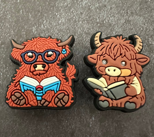 Smart cow charm set