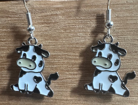 Cow Earrings