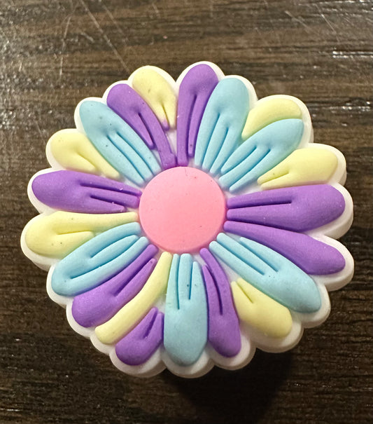 Flower shoe charm