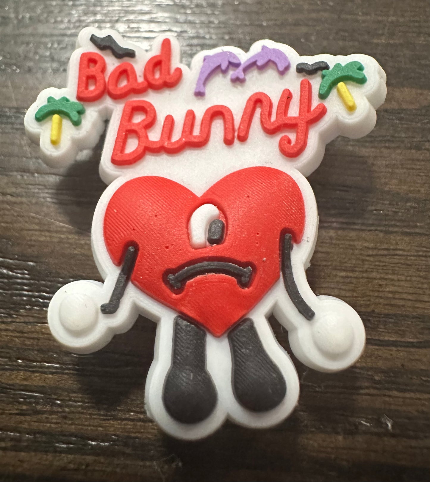 Bad Bunny shoe charm