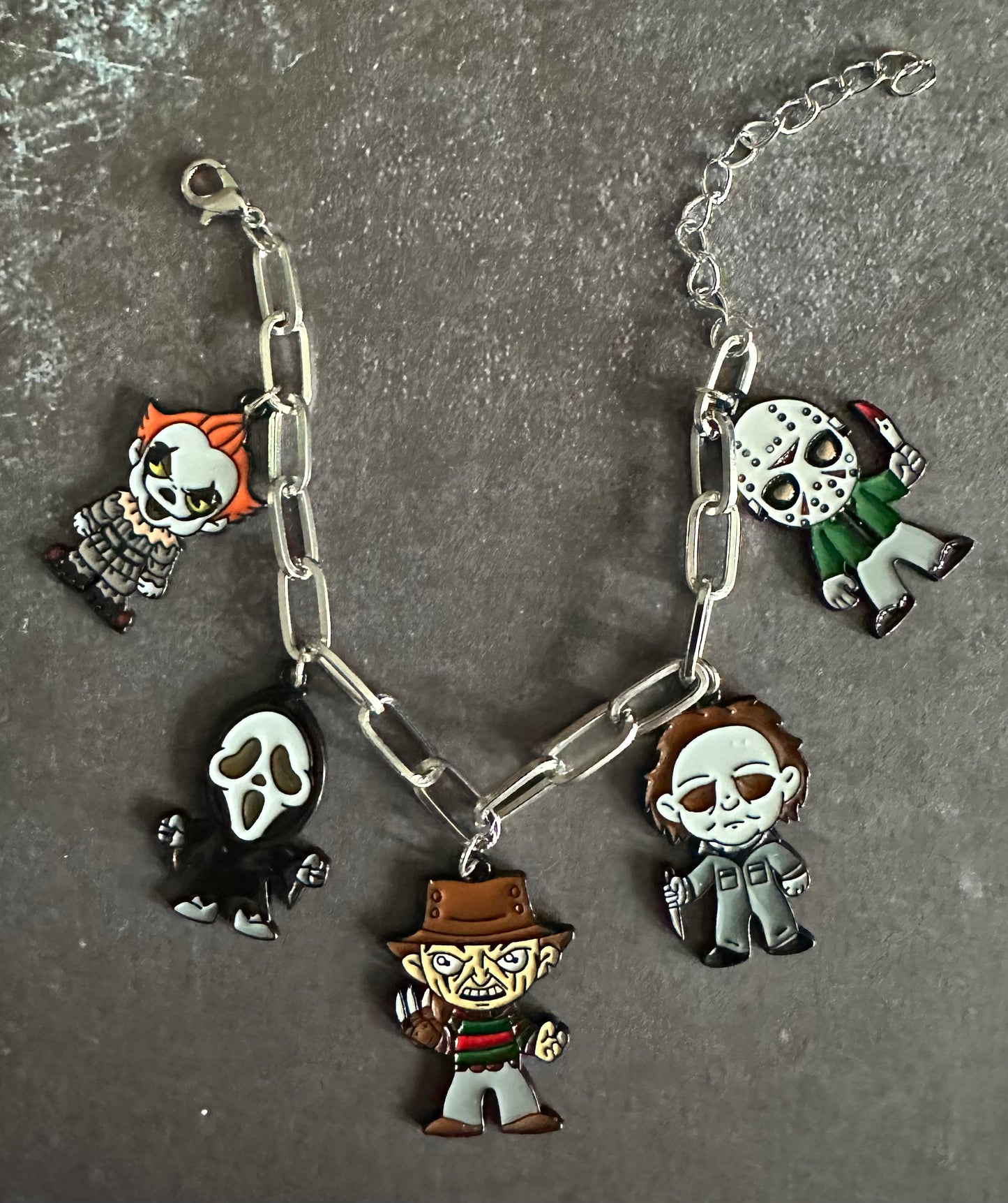 Horror Charm Bracelet