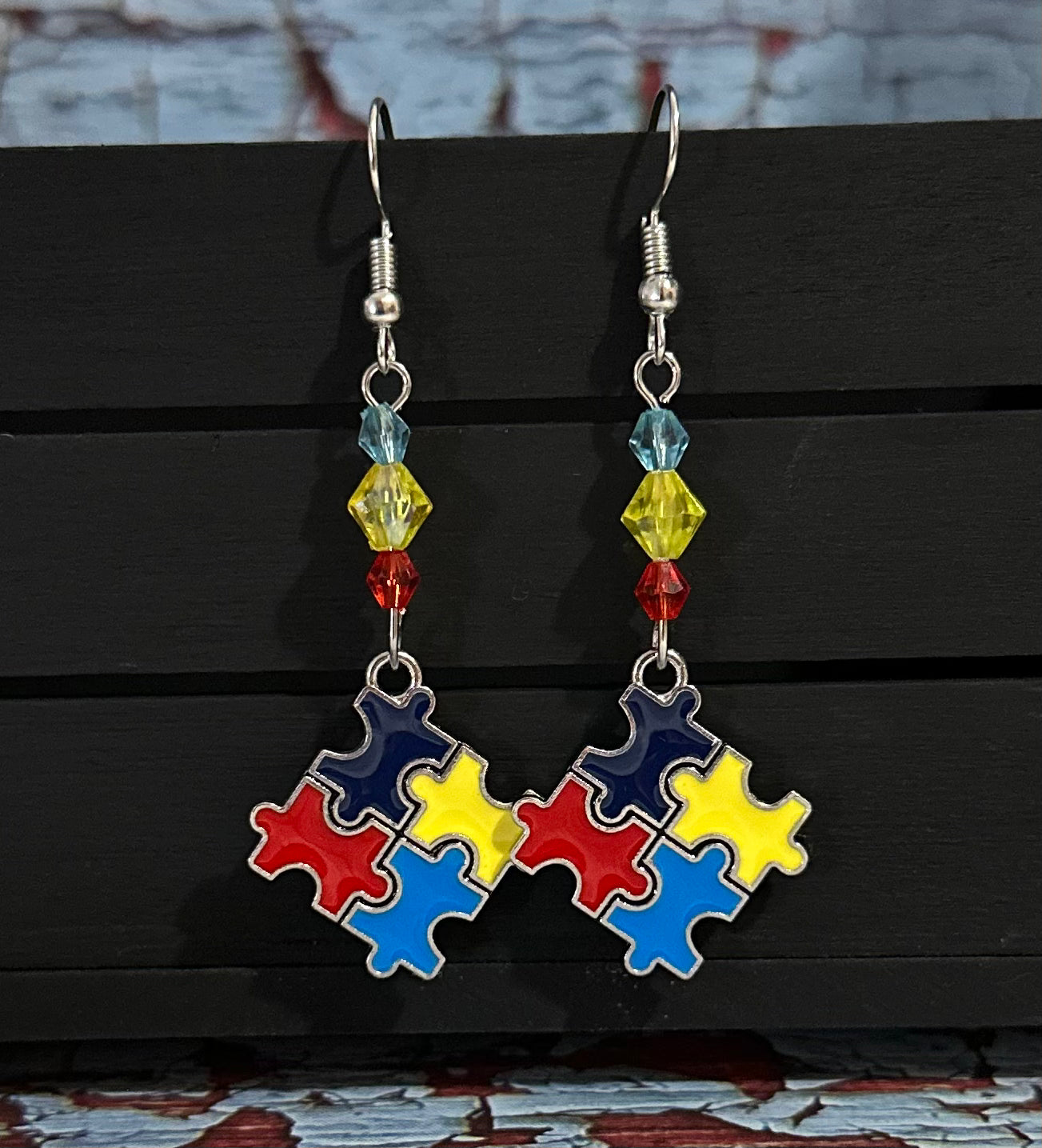 Autism Awareness charm Earrings