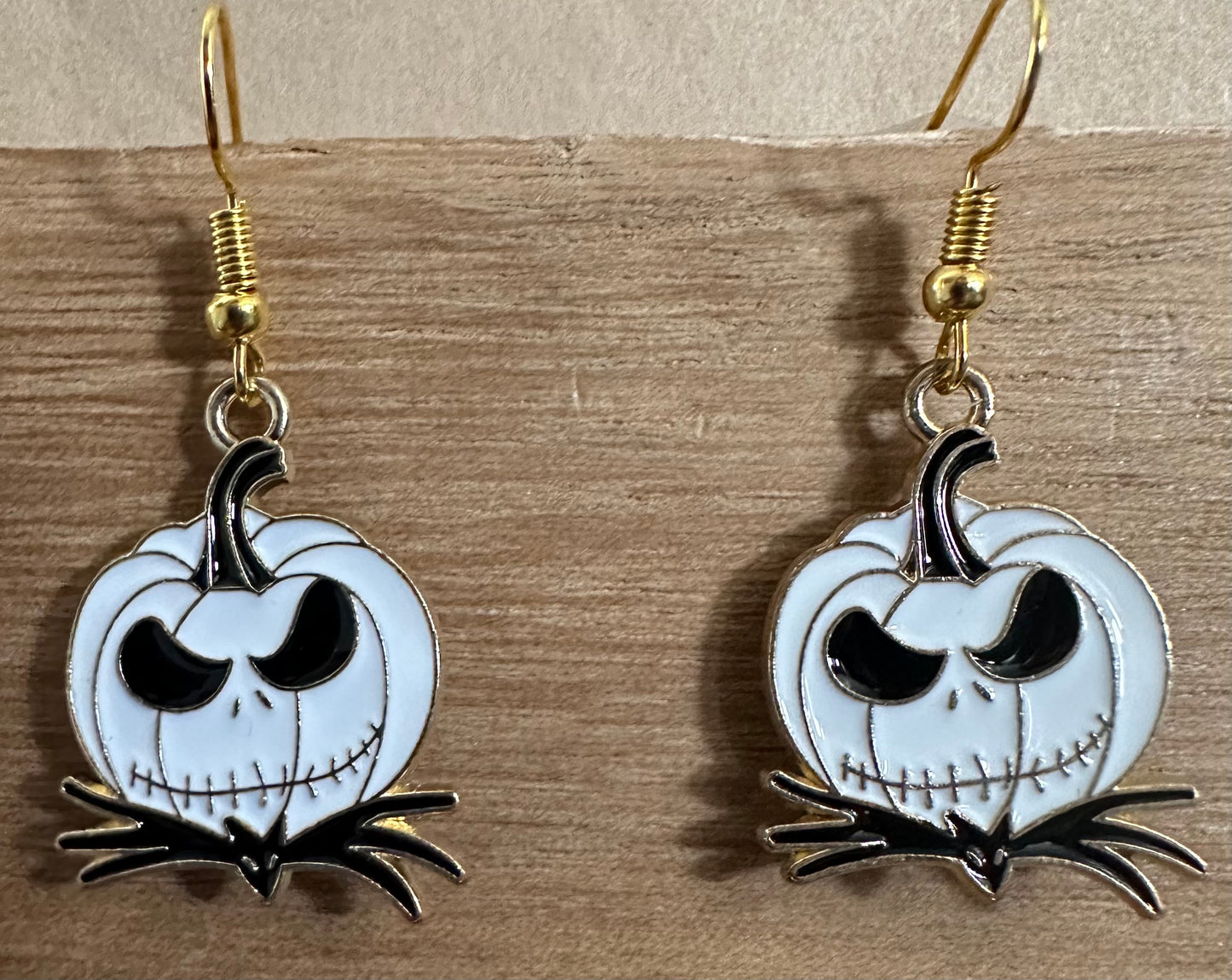 NBC Pumpkin Skelly Earrings