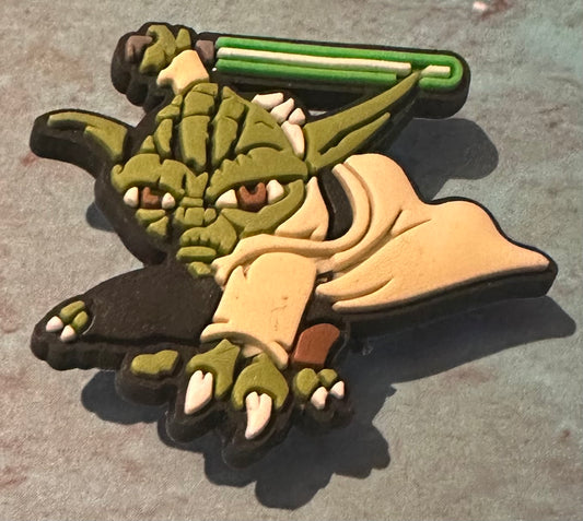 Yoda Jedi Shoe charm