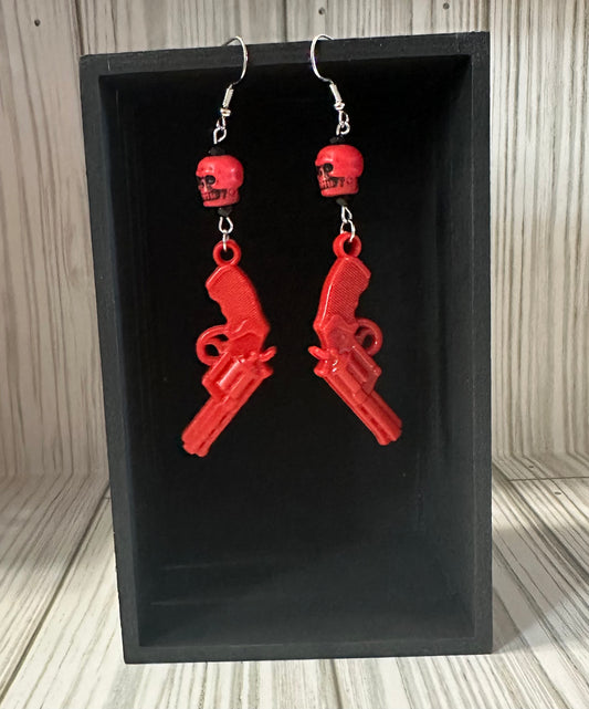 Red Rebel Earrings