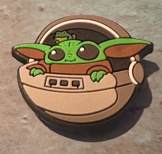 Baby Yoda shoe charm