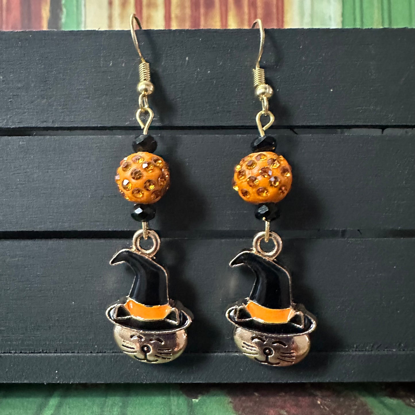 Witchy Kitty Earrings