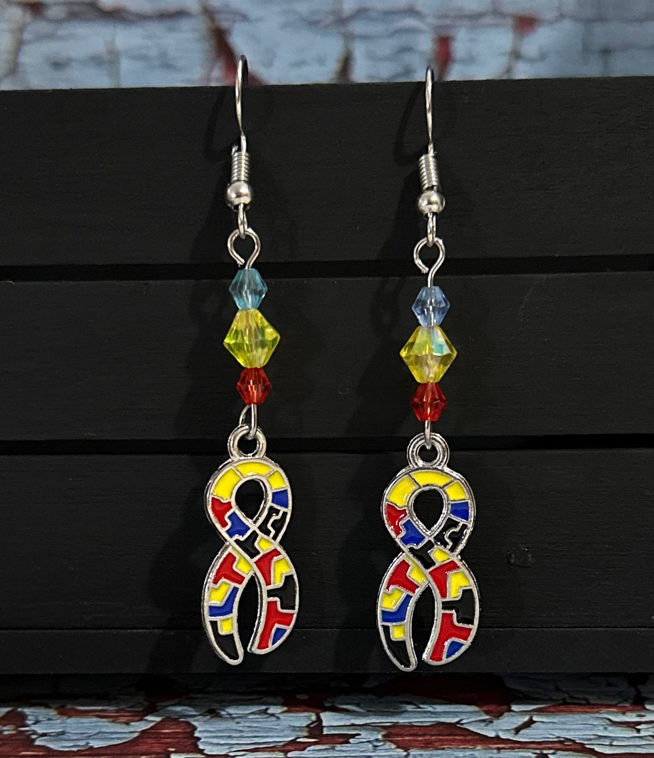 Autism Awareness charm Earrings