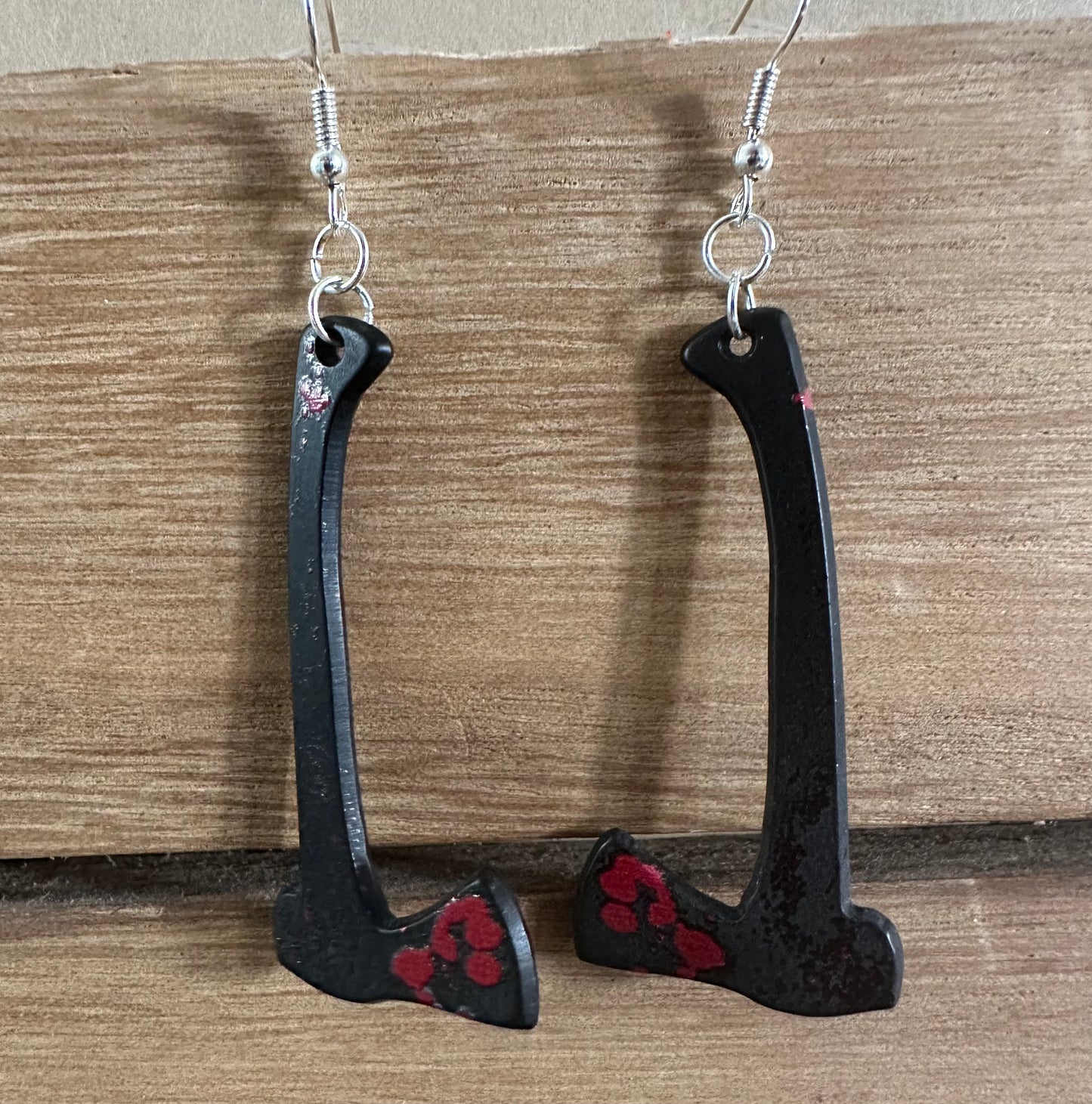 Bloody Axe Earrings