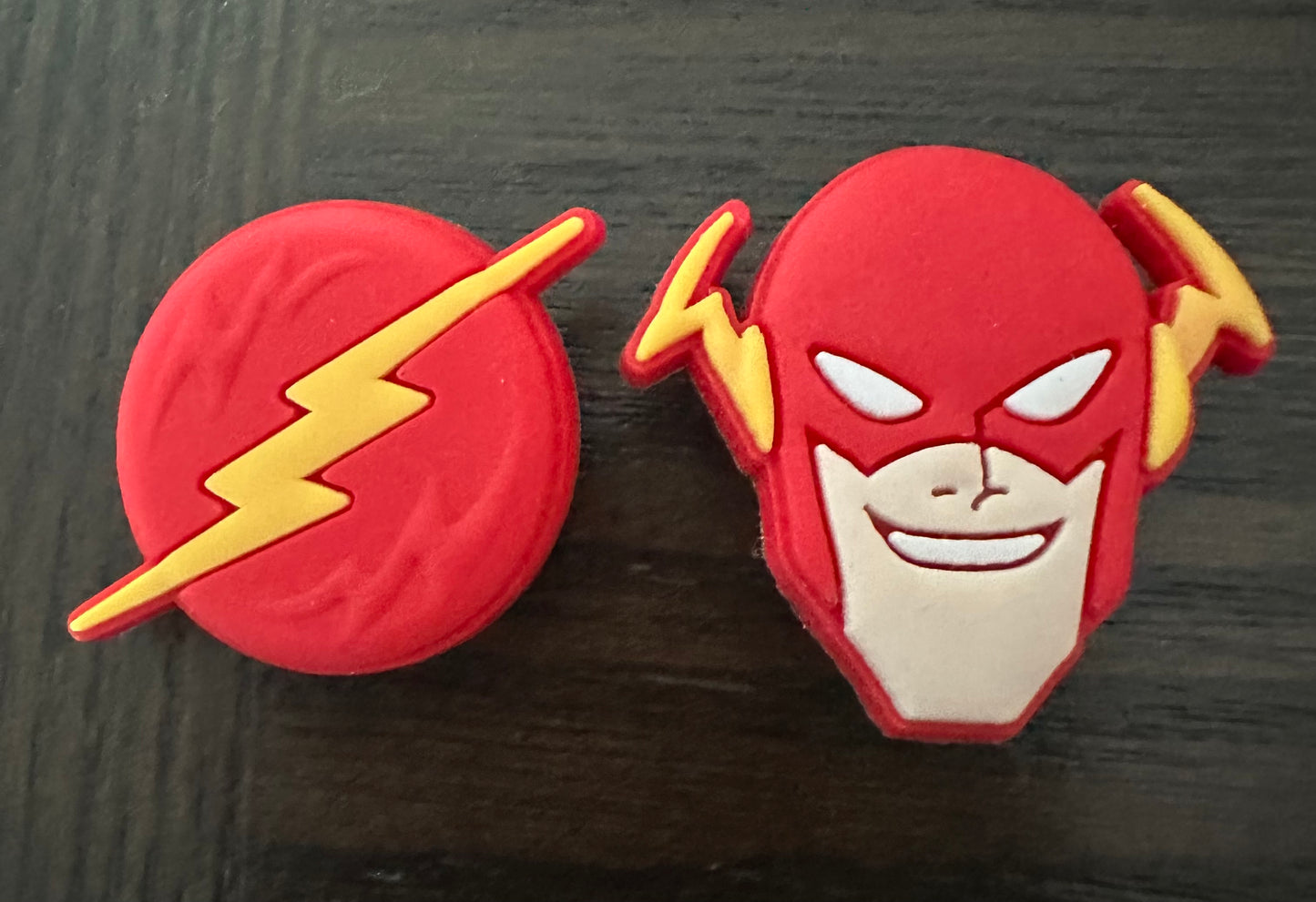 The Flash shoe charm set