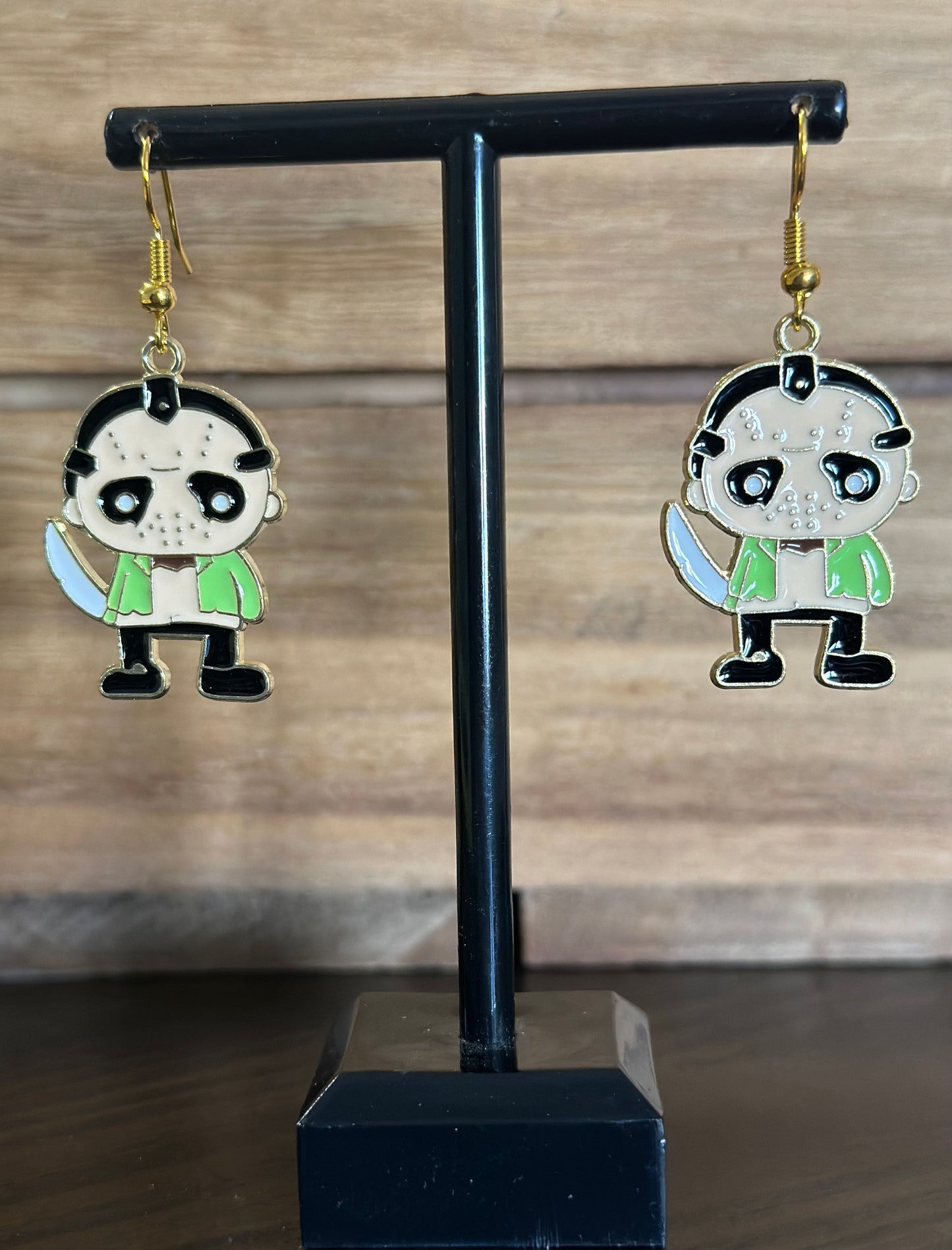 Jason Horror Charm Earrings