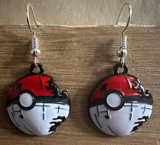 Pokè Death Star Earrings