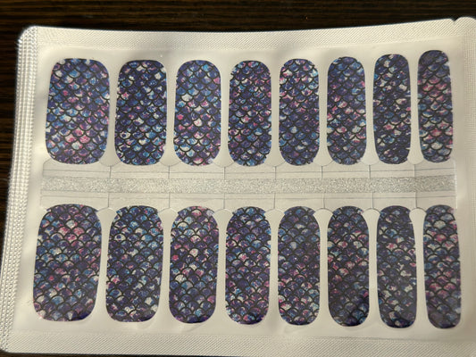 Mermaid Nail Polish Strips