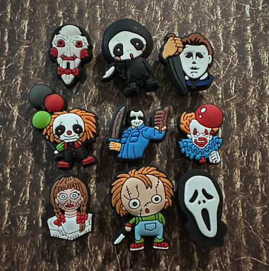 Horror Shoe Charm Set
