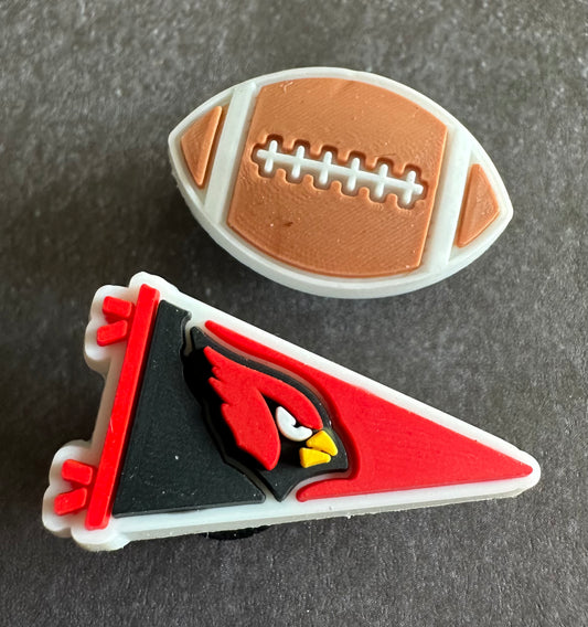Arizona Football shoe charm set