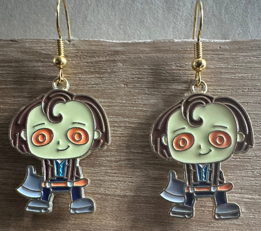 The shining Jack Horror Earrings